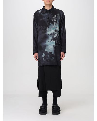 Yohji Yamamoto Camicia in tessuto - Blu