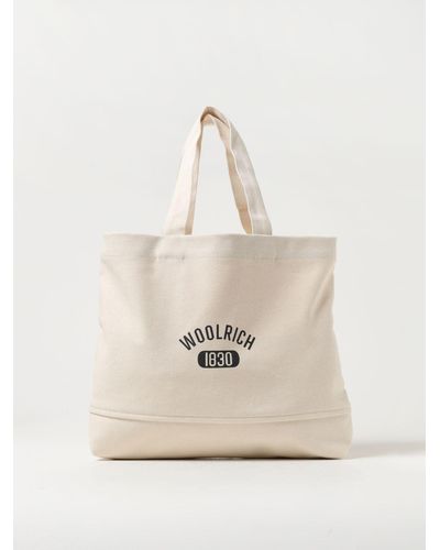 Woolrich Tote Bags - Natural