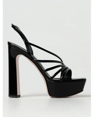 Le Silla Heeled Sandals - Black