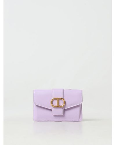 Twin Set Wallet - Purple