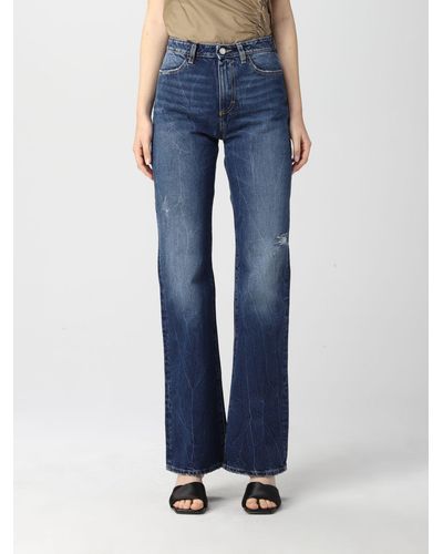 ICON DENIM Jeans In Washed Denim - Blue