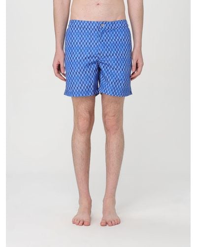 PS by Paul Smith Costume in lycra stampata - Blu