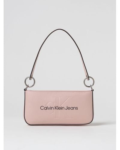 Ck Jeans Shoulder Bag - Pink