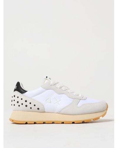 Sun 68 Trainers - White