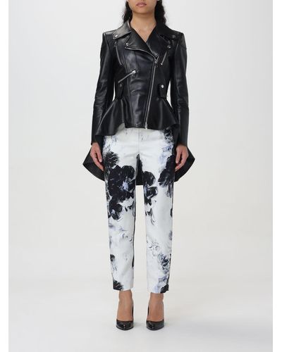 Alexander McQueen Sobretodo - Negro