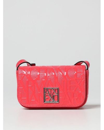 Armani Exchange Crossbody Bags - Pink