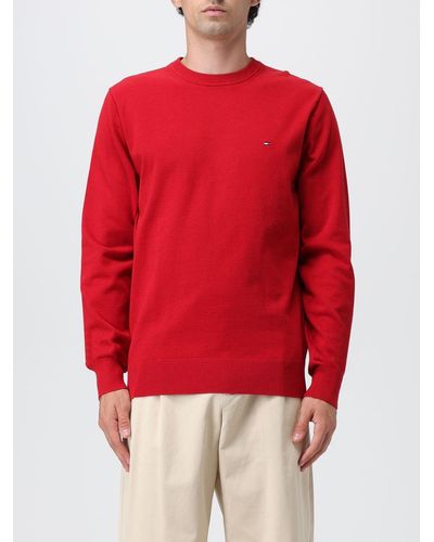 Red Tommy Hilfiger Clothing for Men