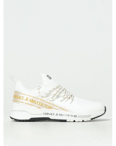 Versace Sneakers in mesh - Bianco