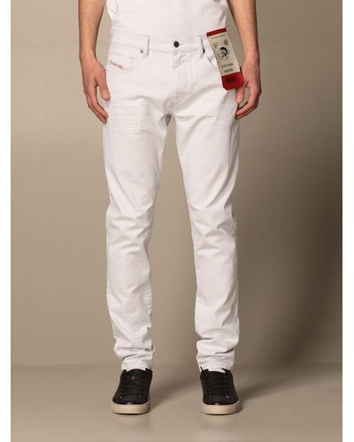 DIESEL D-strukt 5-pocket Tapered Fit Jeans - Multicolor