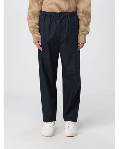 Jil Sander Pantalon - Bleu