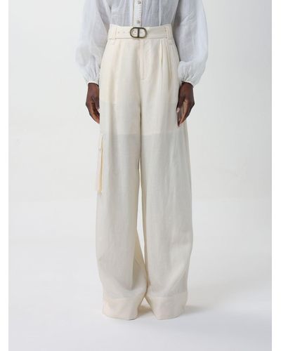 Twin Set Pantalón Mujer - Blanco