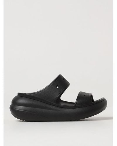 Crocs™ Flat Sandals - Black