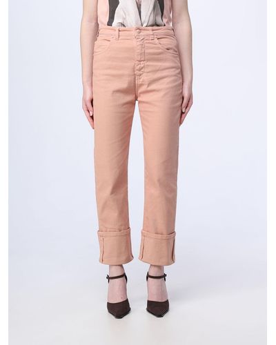 Max Mara Cotton Pants - Pink