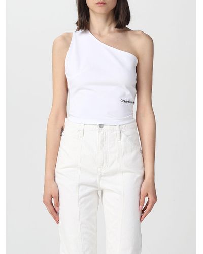 Calvin Klein Top - Blanco