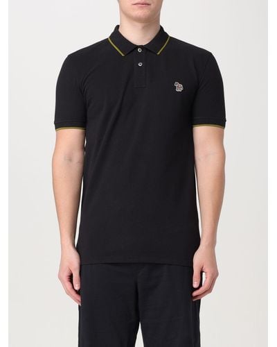 PS by Paul Smith Polo in piquet cotone - Nero