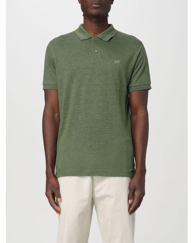 Sun 68 Polo Shirt - Green