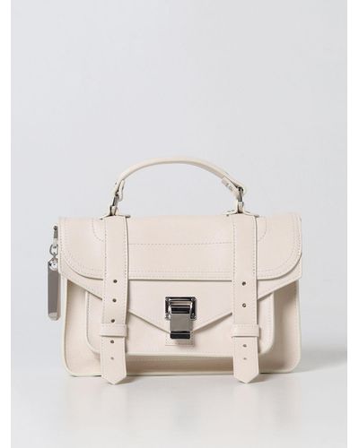 Proenza Schouler Ps1 Tiny Bag In Leather - Natural