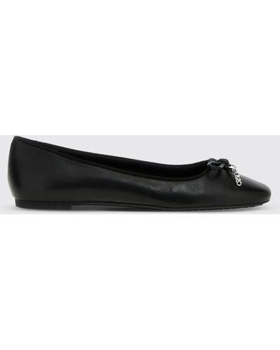 Michael Kors Ballerine Nori en cuir - Noir