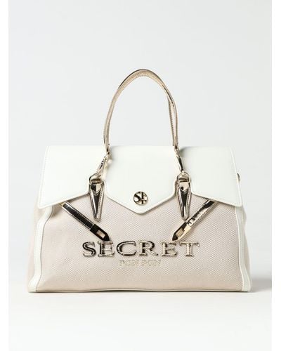 Secret Pon-pon Handbag - Natural