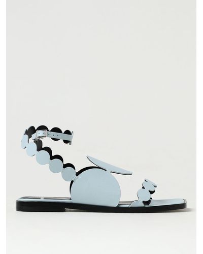Pierre Hardy Flat Sandals - White
