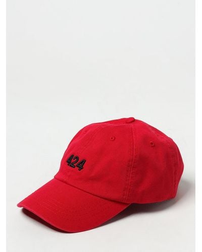 424 Cappello in cotone - Rosso