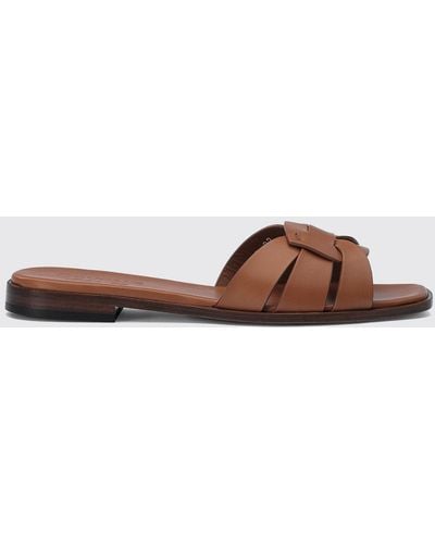 Doucal's Sandalo in pelle - Marrone