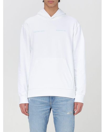 Ck Jeans Sweatshirt - White