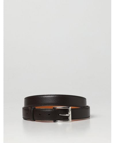 Hogan Reversible Leather Belt - Multicolour