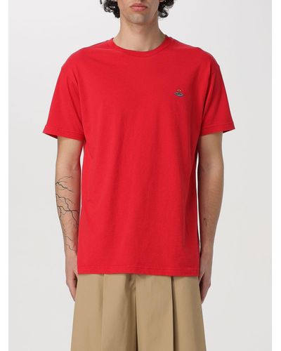 Vivienne Westwood T-shirt basic - Rosso