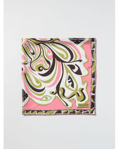 Emilio Pucci Neck Scarf With Print - Multicolour