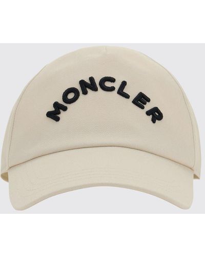 Moncler Cappello da baseball con logo - Neutro