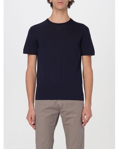 Zanone T-shirt - Bleu
