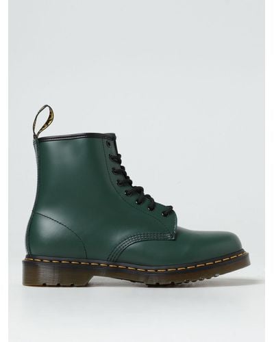 Dr. Martens 1460 Original 8-eye Leather Boot For And - Green