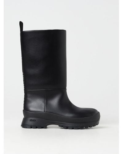 Stella McCartney Boots In Synthetic Leather - Black