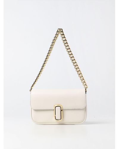 Marc Jacobs The J Bag In Smooth Leather - White