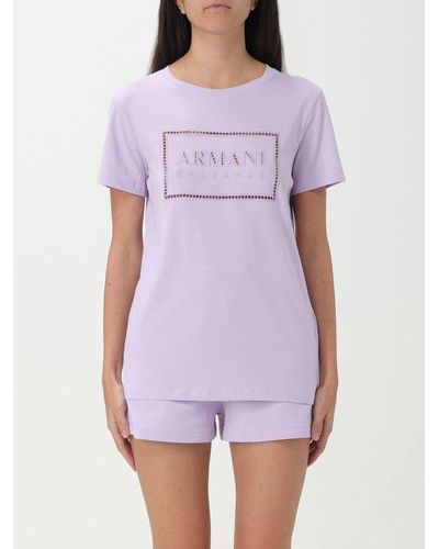 Armani Exchange T-shirt - Purple