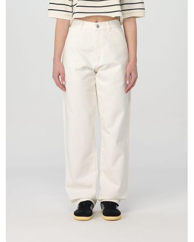 HOMMEGIRLS Jeans in cotone - Bianco
