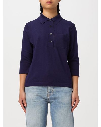 Allude Polo Shirt - Blue