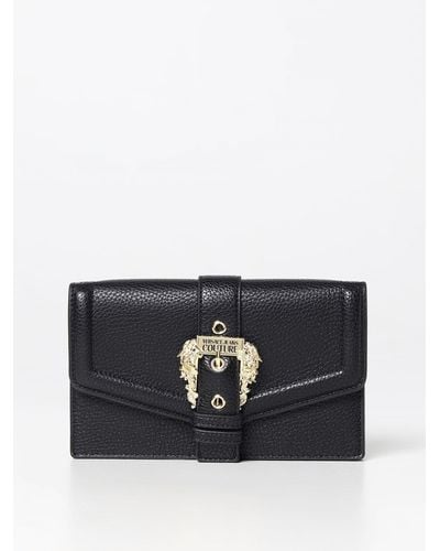 Versace Jeans Couture Wallet With Chain in Black | Lyst
