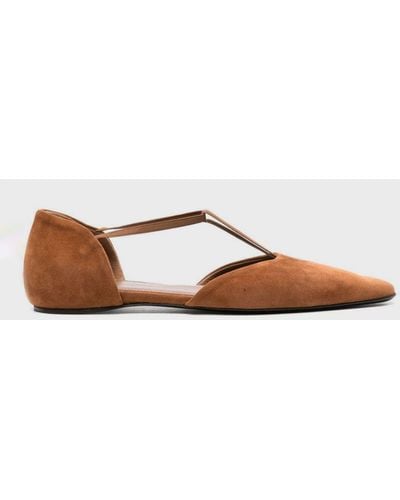 Totême Flat Sandals - Brown