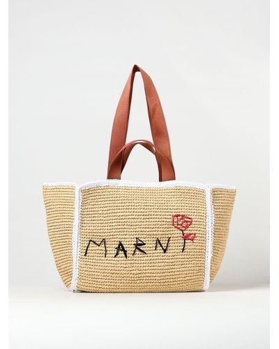 Marni Shoulder Bag - Natural
