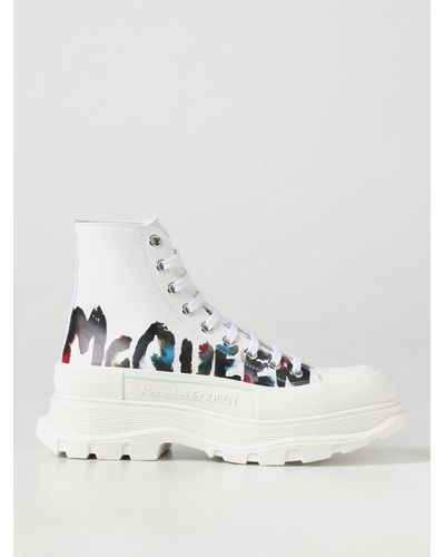 Alexander McQueen Boots - Natural