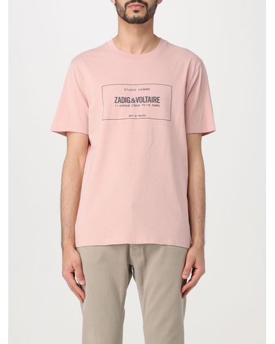 Zadig & Voltaire Camiseta Ted - Rosa