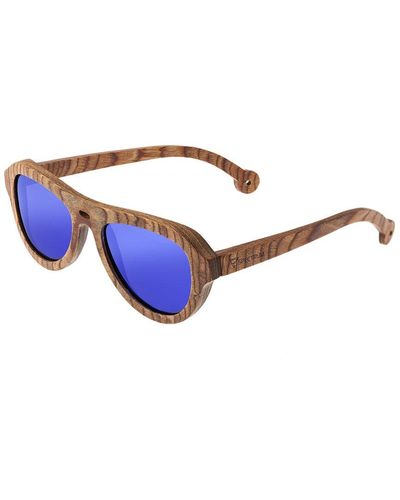 Spectrum Marzo 42x53mm Polarized Sunglasses - Blue
