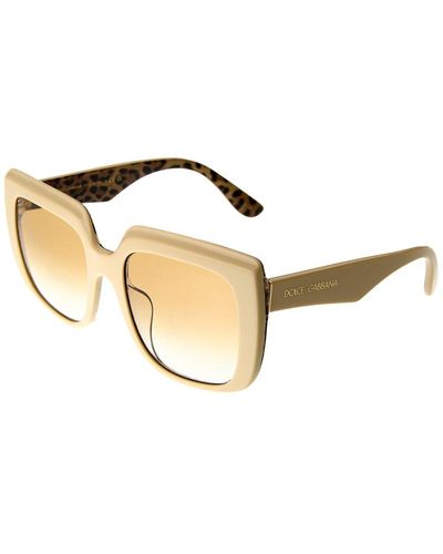 Dolce & Gabbana 54mm Sunglasses - Natural