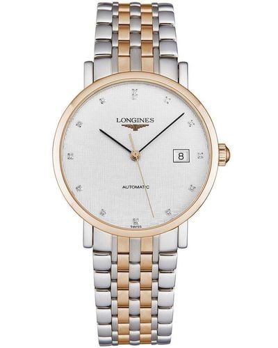 Longines Elegant Diamond Watch - Metallic