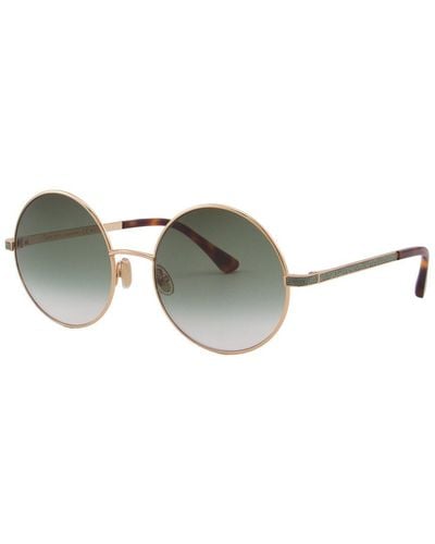 Jimmy Choo Oriane/s 57mm Sunglasses - Metallic