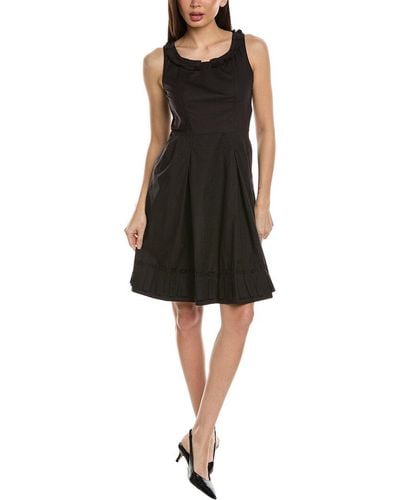 Frances Valentine Mia A-line Dress - Black