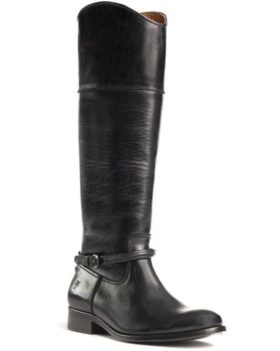 Frye Melissa Leather Boot - Black