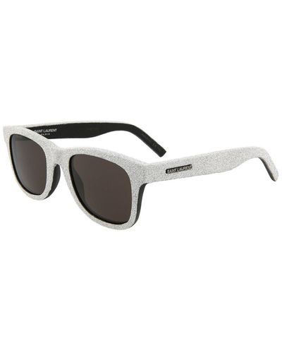 Saint Laurent Unisex Sl51 50mm Sunglasses - Black